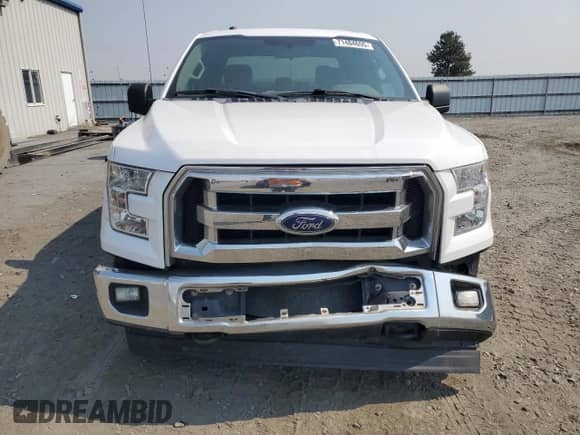 2017 Ford F-150 XLT with VIN 1FTEW1EF4HKD46320, listed as a Copart auction lot 71484655 with 137,632 mi miles and Salvage title. Bid and sale history available at DreamBid. Image 5.