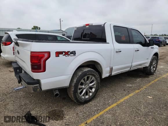 2017 Ford F-150 Lariat с VIN 1FTEW1EP4HKD93193, выставлен на аукционе Copart как лот 81680265 с пробегом 146 174 миль миль и Списание • Salvage title. История ставок и продаж доступна на DreamBid. Изображение 3.