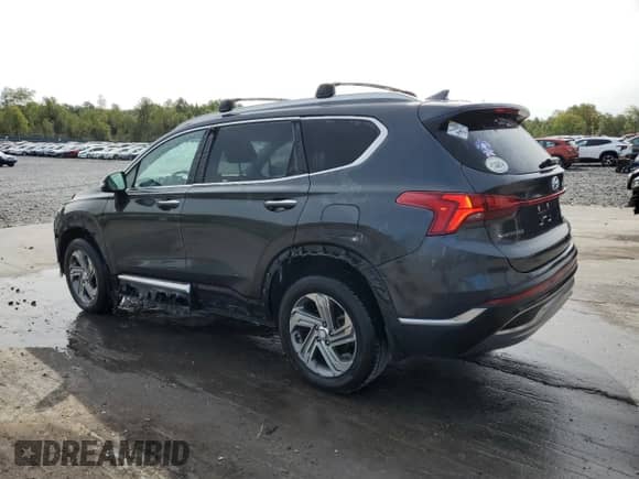 2021 Hyundai Santa Fe SEL with VIN 5NMS6DAJ1MH370644, listed as a Copart auction lot 84372445 with 68,339 mi miles and Salvage title. Bid and sale history available at DreamBid. Image 2.