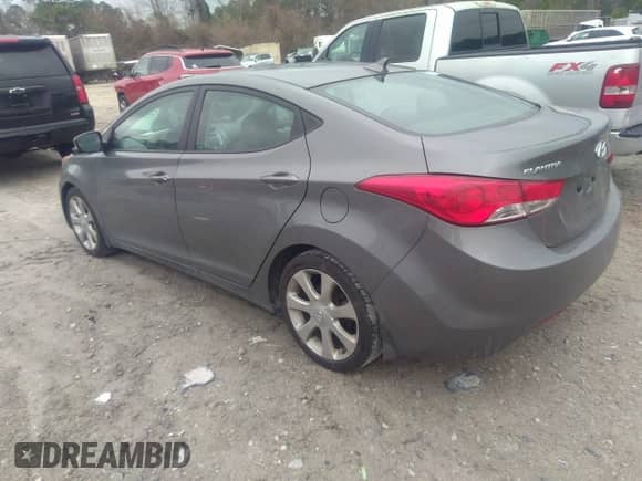 2013 Hyundai Elantra Limited z VIN 5NPDH4AE3DH386191, wystawiony jako IAAI lot #41536331 z przebiegiem 105 095 mil mil oraz . Historia ofert i sprzedaży dostępna na DreamBid. Obrazek 3.