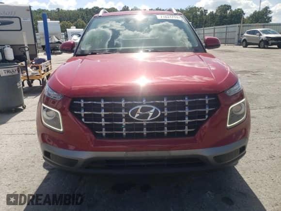2020 Hyundai Venue SEL with VIN KMHRC8A34LU029094, listed as a Copart auction lot 71831774 with 47,918 mi miles and Salvage title. Bid and sale history available at DreamBid. Image 5.