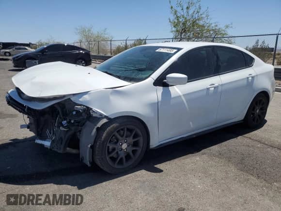 2016 Dodge Dart SE with VIN 1C3CDFAA4GD623933, listed as a Copart auction lot 67111495 with 116,690 mi miles and Salvage title. Bid and sale history available at DreamBid. Image 1.