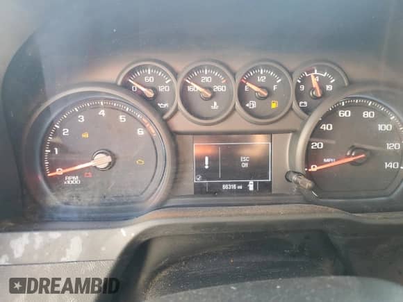 2022 Chevrolet Silverado 1500 z VIN 1GB4WRE72NF321590, wystawiony jako Copart lot #85367275 z przebiegiem 66 316 mil mil oraz Szkoda całkowita • Salvage title. Historia ofert i sprzedaży dostępna na DreamBid. Obrazek 9.