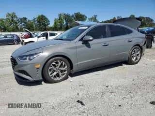 2023 Hyundai Sonata SEL with VIN KMHL14JAXPA311699, listed as a Copart auction lot 70004705 with 48,733 mi miles and Salvage title. Bid and sale history available at DreamBid. Image 1.