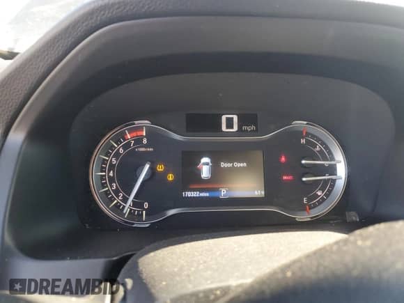 2016 Honda Pilot EX with VIN 5FNYF5H44GB039658, listed as a Copart auction lot 88572845 with 170,322 mi miles and Salvage title. Bid and sale history available at DreamBid. Image 9.