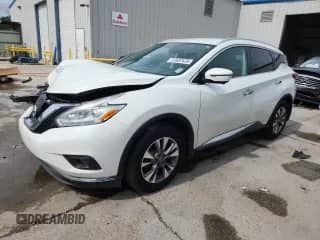 2017 Nissan Murano SV с VIN 5N1AZ2MG9HN121729, выставлен на аукционе Copart как лот 83937635 с пробегом 137 608 миль миль и Списание • Salvage title. История ставок и продаж доступна на DreamBid. Изображение 1.