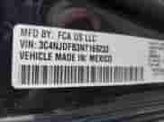 2022 Jeep Compass Latitude Lux с VIN 3C4NJDFB3NT169233, выставлен на аукционе Copart как лот 67482285 с пробегом 24 196 миль миль и Списание • Salvage title. История ставок и продаж доступна на DreamBid. Изображение 13.