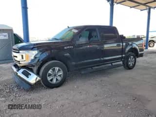 2020 Ford F-150 XL with VIN 1FTEW1C45LKE08091, listed as a Copart auction lot 65773345 with 109,595 mi miles and Salvage title. Bid and sale history available at DreamBid. Image 1.