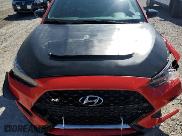 2022 Hyundai Veloster с VIN KMHT36AH1NU012620, выставлен на аукционе Copart как лот 65414835 с пробегом 28 878 миль миль и Списание • Salvage title. История ставок и продаж доступна на DreamBid. Изображение 11.