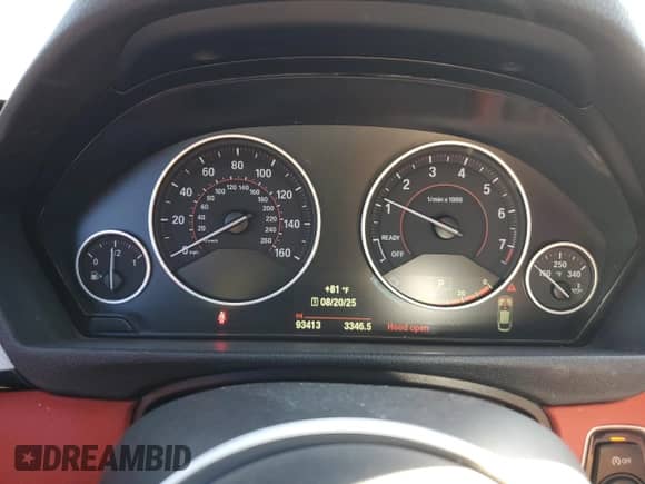 2015 BMW 4 Series 428i z VIN WBA4A9C58FGL85766, wystawiony jako Copart lot #69790975 z przebiegiem 93 413 mil mil oraz Szkoda całkowita • Salvage title. Historia ofert i sprzedaży dostępna na DreamBid. Obrazek 9.