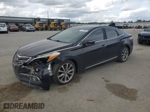 2017 Hyundai Azera с VIN KMHFG4JG6HA591509, выставлен на аукционе Copart как лот 47174805 с пробегом 130 670 миль миль и Списание • Salvage title. История ставок и продаж доступна на DreamBid. Изображение 1.
