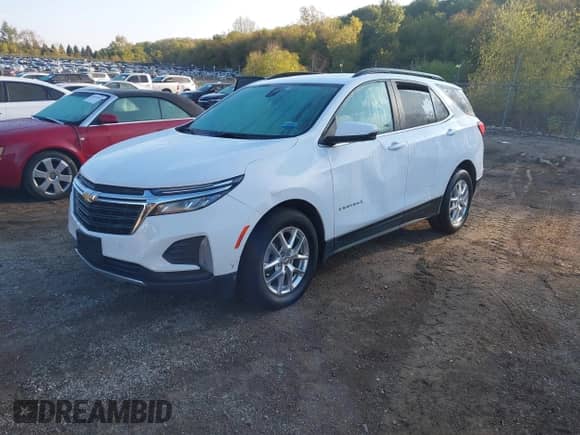 2022 Chevrolet Equinox LT z VIN 3GNAXUEV2NL222147, wystawiony jako IAAI lot #43434774 z przebiegiem 83 228 mil mil oraz . Historia ofert i sprzedaży dostępna na DreamBid. Obrazek 17.