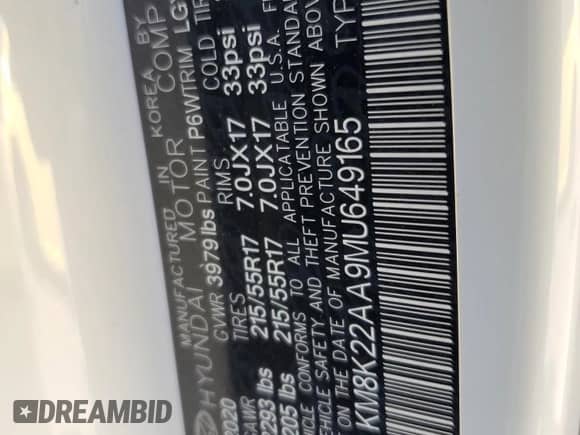 2021 Hyundai Kona SEL with VIN KM8K22AA9MU649165, listed as a Copart auction lot 48098675 with 60,907 mi miles and Non repairable. Bid and sale history available at DreamBid. Image 13.