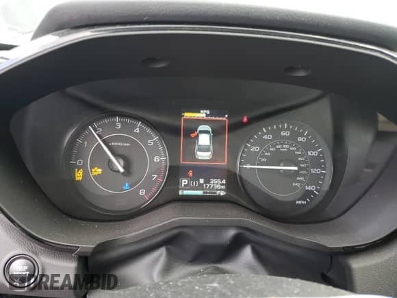 2023 Subaru Impreza Premium with VIN 4S3GTAV63P3715663, listed as a Copart auction lot 70306655 with 17,738 mi miles and Salvage title. Bid and sale history available at DreamBid. Image 9.