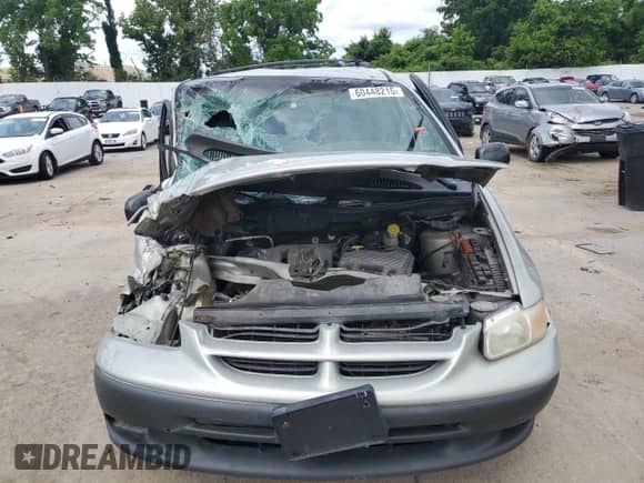 1999 Dodge Caravan SE with VIN 1B4GP45G7XB529075, listed as a Copart auction lot 60448215 with Not provided miles and Salvage title. Bid and sale history available at DreamBid. Image 5.