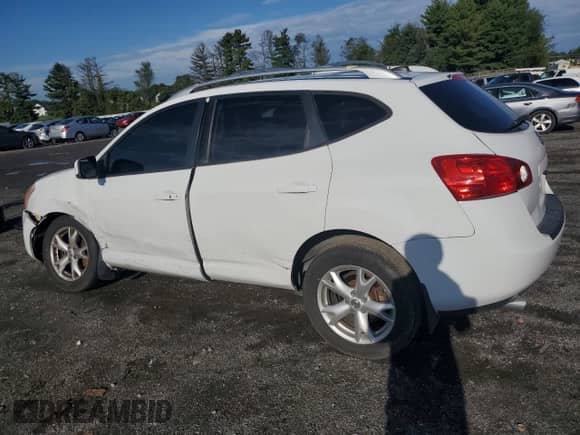 2009 Nissan Rogue SL with VIN JN8AS58V29W435838, listed as a Copart auction lot 84215545 with 158,934 mi miles and Salvage title. Bid and sale history available at DreamBid. Image 2.