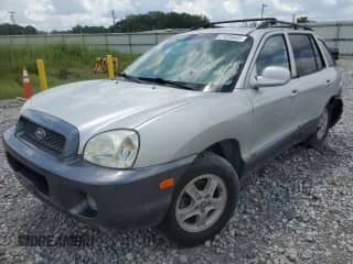 2003 Hyundai Santa Fe GLS with VIN KM8SC13D03U380597, listed as a Copart auction lot 61028845 with 303,569 mi miles and Salvage title. Bid and sale history available at DreamBid. Image 1.