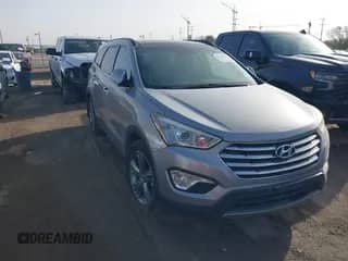 2016 Hyundai Santa Fe SE with VIN KM8SR4HF5GU152935, listed as a IAAI auction lot 41723273 with 166,356 mi miles and . Bid and sale history available at DreamBid. Image 1.