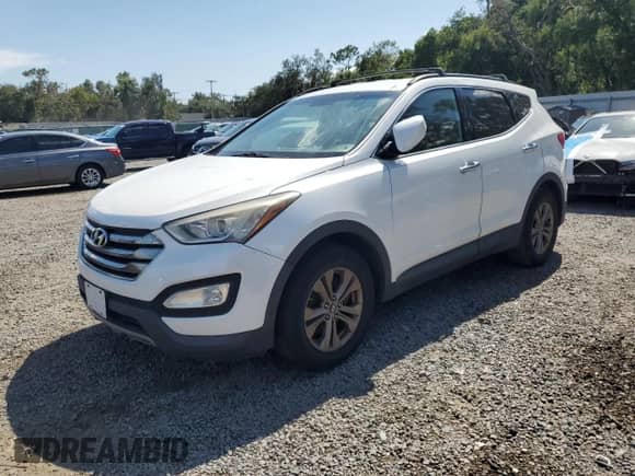 2014 Hyundai Santa Fe z VIN 5XYZUDLB7EG156988, wystawiony jako Copart lot #67725145 z przebiegiem 119 777 mil mil oraz Nie do naprawy • Non repairable. Historia ofert i sprzedaży dostępna na DreamBid. Obrazek 1.