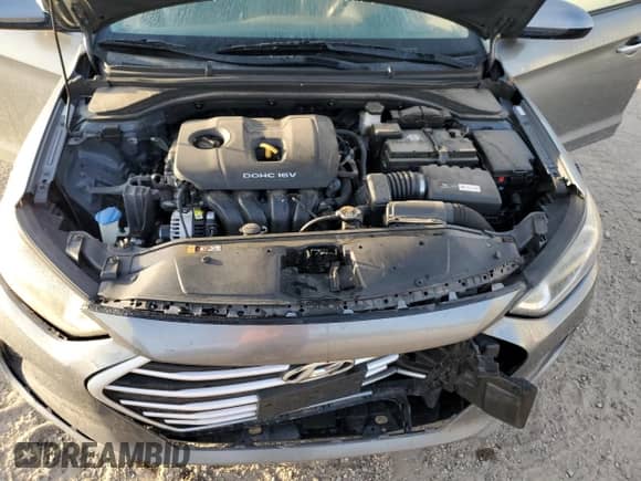 2017 Hyundai Elantra SE with VIN KMHD74LF1HU117087, listed as a Copart auction lot 84481565 with 125,133 mi miles and Clean title. Bid and sale history available at DreamBid. Image 11.