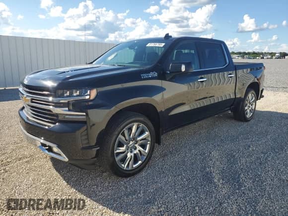 2019 Chevrolet Silverado 1500 High Country with VIN 1GCUYHELXKZ161059, listed as a Copart auction lot 81766795 with 24,679 mi miles and Clean title. Bid and sale history available at DreamBid. Image 1.