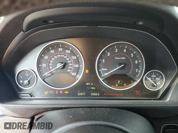 2018 BMW 4 Series 440i xDrive с VIN WBA4J7C5XJBM74121, выставлен на аукционе Copart как лот 59019455 с пробегом 62 877 миль миль и Списание • Salvage title. История ставок и продаж доступна на DreamBid. Изображение 9.