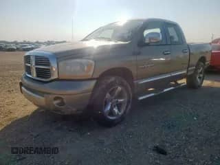 2006 Dodge 1500 Laramie with VIN 1D7HA18296S619663, listed as a Copart auction lot 71985725 with 229,268 mi miles and Salvage title. Bid and sale history available at DreamBid. Image 1.