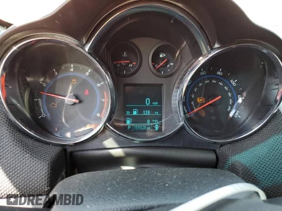 2012 Chevrolet Cruze LTZ with VIN 1G1PH5SC1C7177723, listed as a Copart auction lot 69117255 with 155,528 mi miles and Salvage title. Bid and sale history available at DreamBid. Image 9.