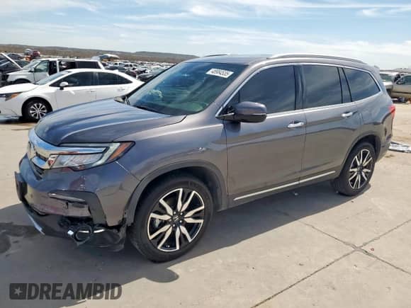 2021 Honda Pilot Touring 7-Passenger с VIN 5FNYF5H60MB014706, выставлен на аукционе Copart как лот 48984535 с пробегом 57 923 миль миль и Чистый • Clean title. История ставок и продаж доступна на DreamBid. Изображение 1.