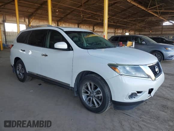 2013 Nissan Pathfinder SV with VIN 5N1AR2MN1DC650127, listed as a Copart auction lot 80942495 with 228,048 mi miles and Clean title. Bid and sale history available at DreamBid. Image 4.