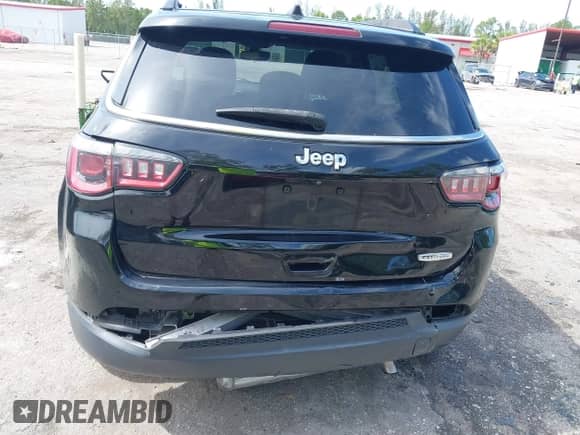2020 Jeep Compass Latitude with VIN 3C4NJCBB5LT235035, listed as a IAAI auction lot 42659491 with 60,535 mi miles and . Bid and sale history available at DreamBid. Image 6.