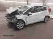 2012 Ford Fiesta SE with VIN 3FADP4EJ8CM180163, listed as a IAAI auction lot 42853102 with Not provided miles and . Bid and sale history available at DreamBid. Image 2.