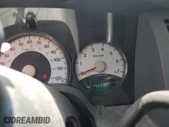 2005 Dodge Durango SXT with VIN 1D4HD38N95F600967, listed as a Copart auction lot 61625775 with 152,290 mi miles and Salvage title. Bid and sale history available at DreamBid. Image 9.