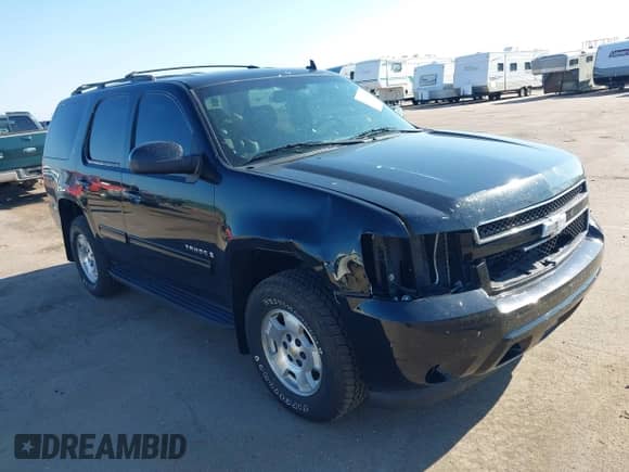 2009 Chevrolet Tahoe 2LT with VIN 1GNFK23079R260424, listed as a IAAI auction lot 43026277 with 253,109 mi miles and . Bid and sale history available at DreamBid. Image 1.