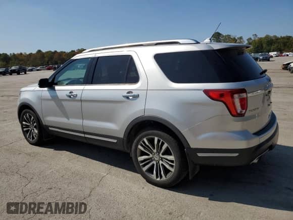 2018 Ford Explorer Platinum с VIN 1FM5K8HT9JGC23770, выставлен на аукционе Copart как лот 80616445 с пробегом 89 596 миль миль и Списание • Salvage title. История ставок и продаж доступна на DreamBid. Изображение 2.