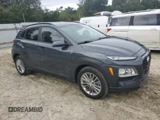 2019 Hyundai Kona SEL z VIN KM8K2CAA6KU198716, wystawiony jako Copart lot #84832195 z przebiegiem 52 877 mil mil oraz Szkoda całkowita • Salvage title. Historia ofert i sprzedaży dostępna na DreamBid. Obrazek 4.