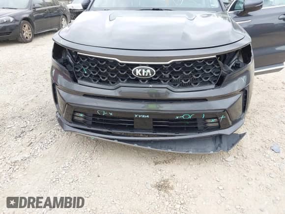 2021 Kia Sorento EX with VIN KNDRH4LG0M5019057, listed as a IAAI auction lot 43055674 with 83,265 mi miles and . Bid and sale history available at DreamBid. Image 6.