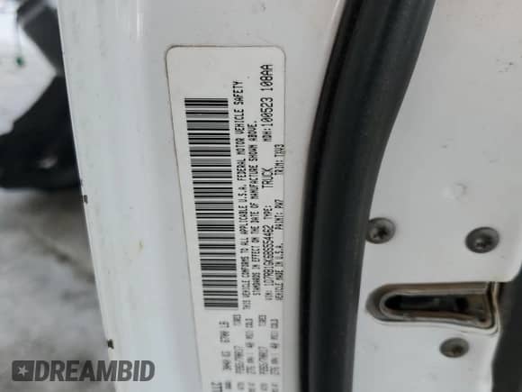 2011 Ram 1500 ST with VIN 1D7RB1GK6BS554462, listed as a Copart auction lot 62002135 with 333,972 mi miles and Salvage title. Bid and sale history available at DreamBid. Image 12.