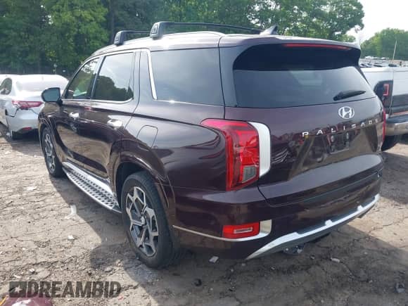 2021 Hyundai Palisade Calligraphy z VIN KM8R74HE0MU276053, wystawiony jako IAAI lot #42217403 z przebiegiem 97 759 mil mil oraz . Historia ofert i sprzedaży dostępna na DreamBid. Obrazek 3.