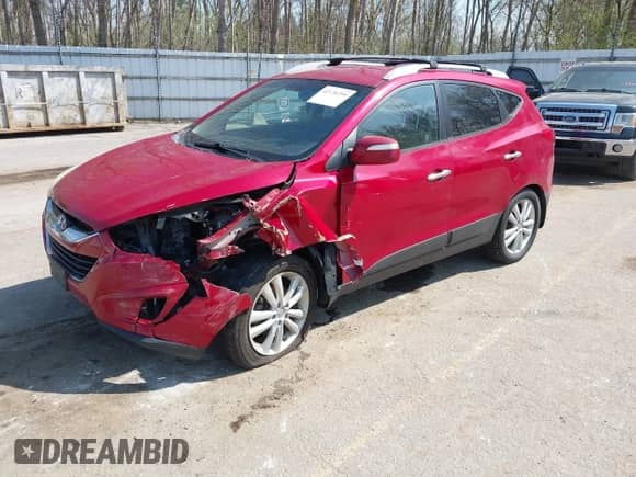 2013 Hyundai Tucson Limited с VIN KM8JU3AC1DU550286, выставлен на аукционе IAAI как лот 42126299 с пробегом 119 224 миль миль и . История ставок и продаж доступна на DreamBid. Изображение 2.