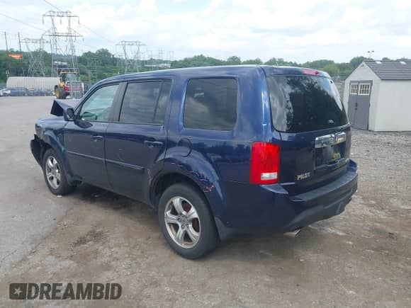 2014 Honda Pilot EX-L with VIN 5FNYF4H74EB025132, listed as a IAAI auction lot 42740970 with 112,397 mi miles and . Bid and sale history available at DreamBid. Image 20.