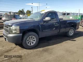 2010 Chevrolet Silverado 1500 Work Truck with VIN 1GCPKPE02AZ246944, listed as a Copart auction lot 77700694 with Not provided miles and Salvage title. Bid and sale history available at DreamBid. Image 1.