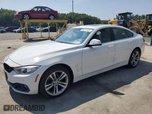 2017 BMW 4 Series 430i xDrive with VIN WBA4F9C30HG813204, listed as a Copart auction lot 68741485 with 67,051 mi miles and Salvage title. Bid and sale history available at DreamBid. Image 1.