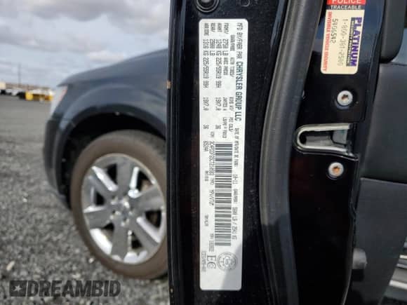 2012 Dodge Journey R/T with VIN 3C4PDDFG5CT210583, listed as a Copart auction lot 87387025 with 180,401 mi miles and Clean title. Bid and sale history available at DreamBid. Image 13.
