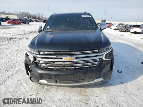 2022 Chevrolet Suburban Premier с VIN 1GNSCFKD3NR224554, выставлен на аукционе Copart как лот 88243015 с пробегом 132 664 миль миль и Списание • Salvage title. История ставок и продаж доступна на DreamBid. Изображение 5.