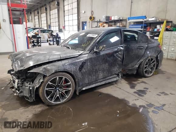 2022 BMW M3 с VIN WBS53AY00NFM52065, выставлен на аукционе Copart как лот 44379945 с пробегом Не указан миль и Списание • Salvage title. История ставок и продаж доступна на DreamBid. Изображение 1.