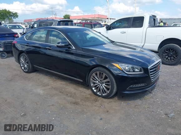 2015 Hyundai Genesis 5.0L с VIN KMHGN4JF5FU055311, выставлен на аукционе IAAI как лот 43065893 с пробегом 70 132 миль миль и . История ставок и продаж доступна на DreamBid. Изображение 1.
