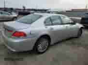 2005 BMW 7 Series 745i with VIN WBAGL63545DP75012, listed as a Copart auction lot 79257723 with Not provided miles and Salvage title. Bid and sale history available at DreamBid. Image 3.