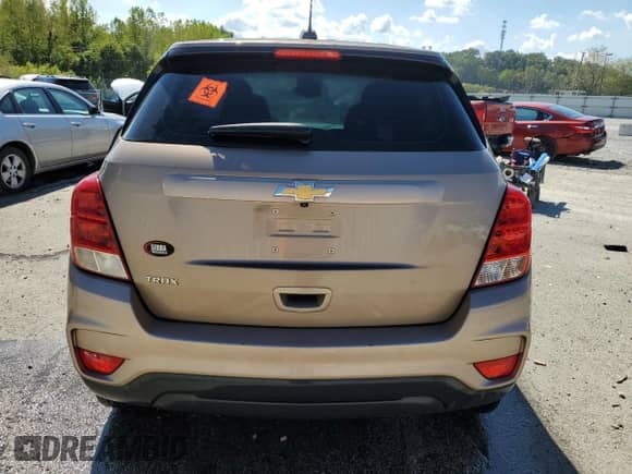 2018 Chevrolet Trax LS with VIN 3GNCJKSB0JL360692, listed as a Copart auction lot 83869195 with 134,178 mi miles and Non repairable. Bid and sale history available at DreamBid. Image 6.
