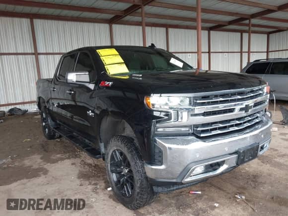 2021 Chevrolet Silverado 1500 LTZ with VIN 3GCUYGET2MG143300, listed as a IAAI auction lot 42164480 with 95,236 mi miles and . Bid and sale history available at DreamBid. Image 1.
